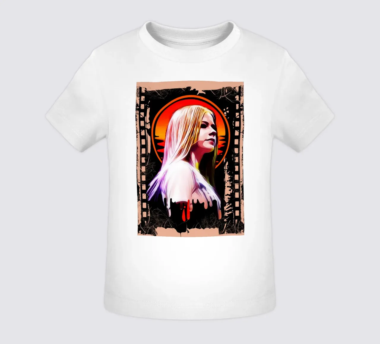 Avril Lavigne maglietta neonato da Lembayung art