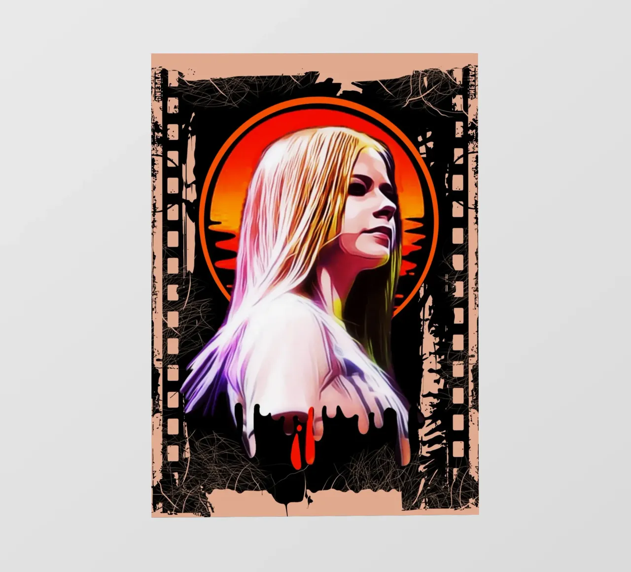 Avril Lavigne telo in pvc da Lembayung art