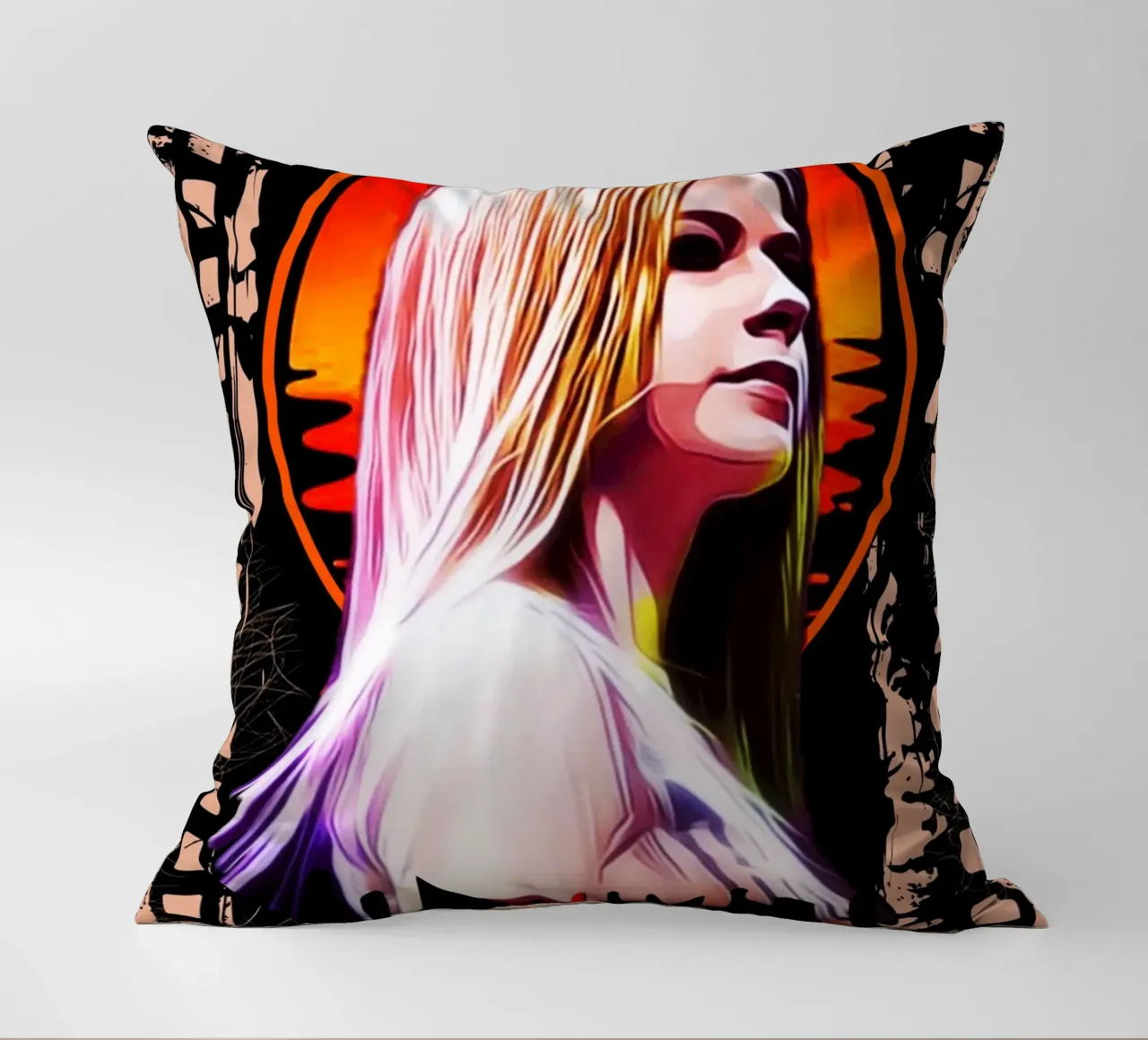 Avril Lavigne cuscino da Lembayung art