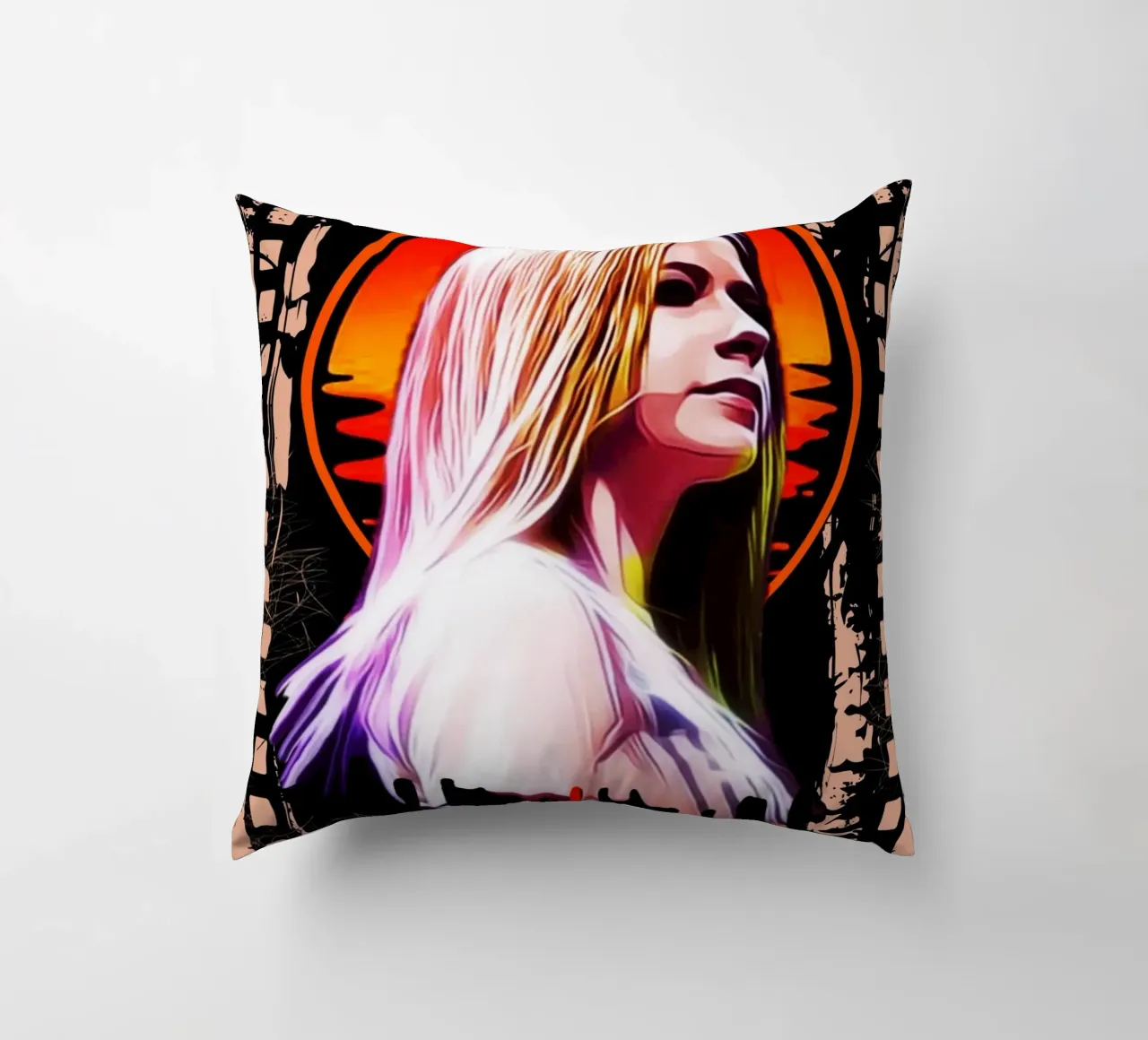 Avril Lavigne cuscino da Lembayung art