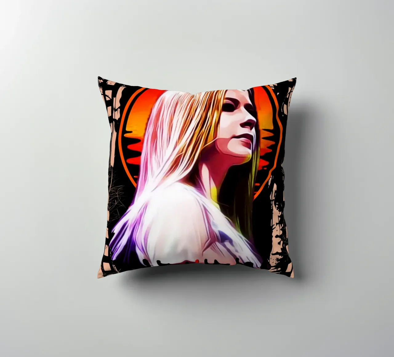 Avril Lavigne cuscino da Lembayung art