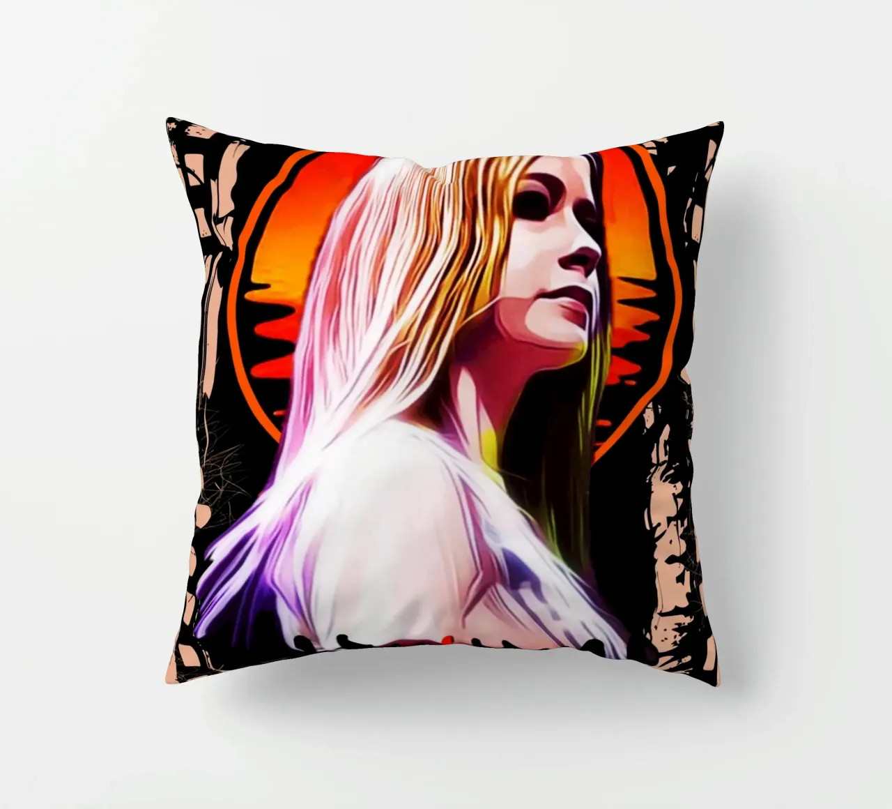 Avril Lavigne cuscino da Lembayung art