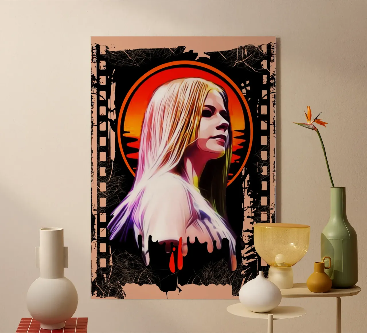 Avril Lavigne plexiglass da Lembayung art