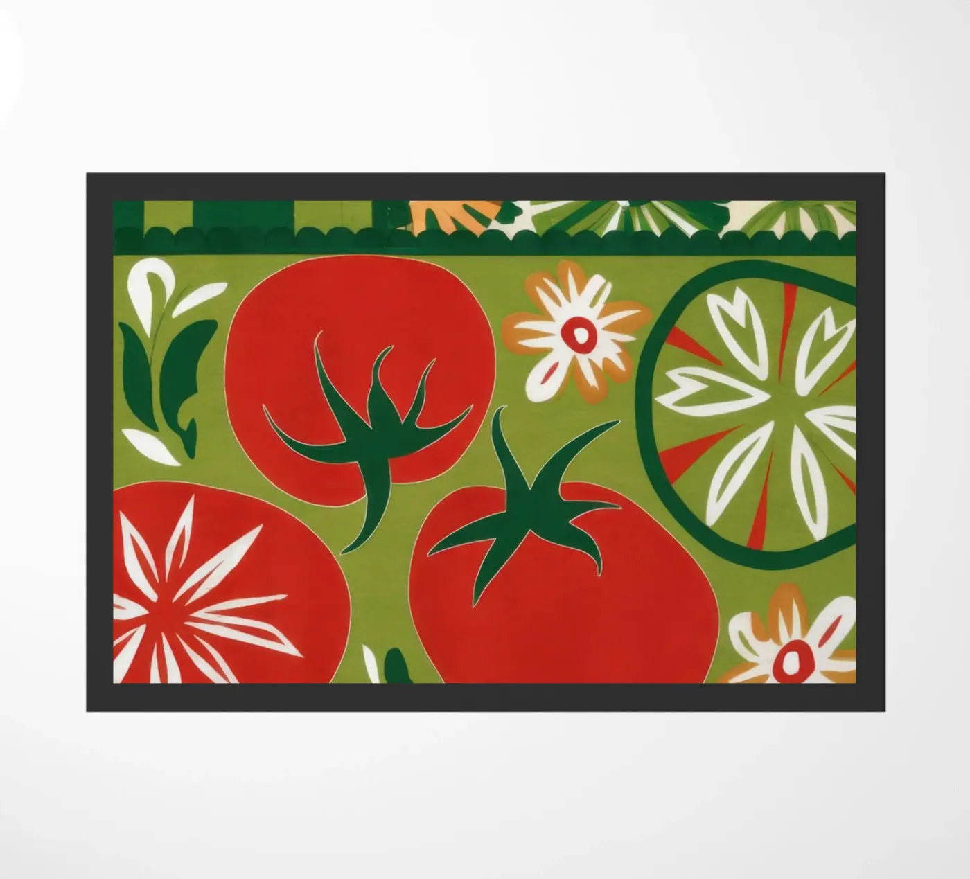 Dama verde e rossa zerbino da Sentinel Glow