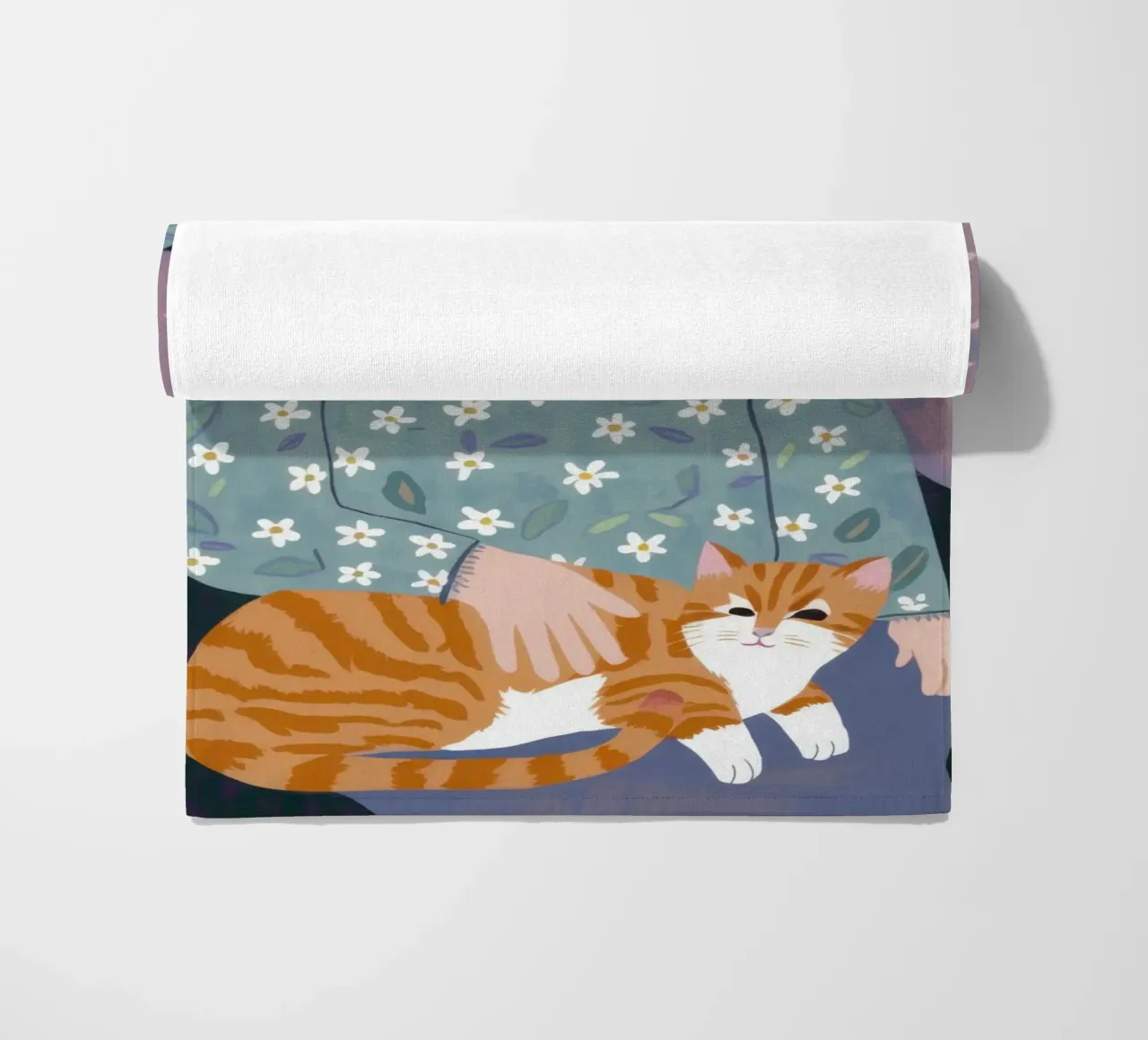 Ginger Cat Cuddle telo mare da Marigold Tiga
