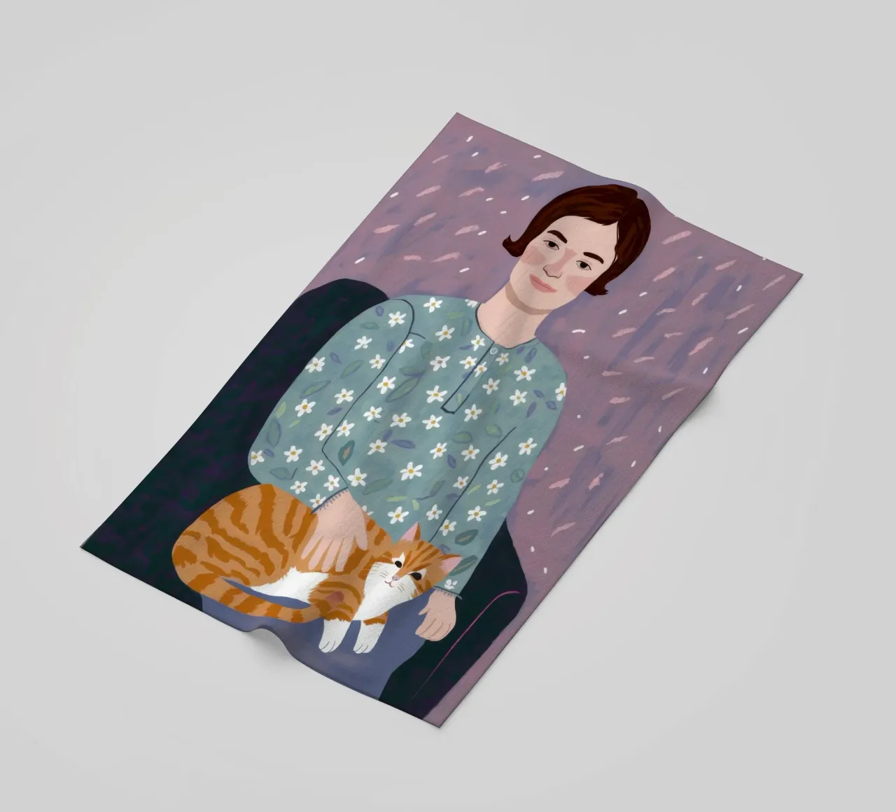 Ginger Cat Cuddle telo mare da Marigold Tiga