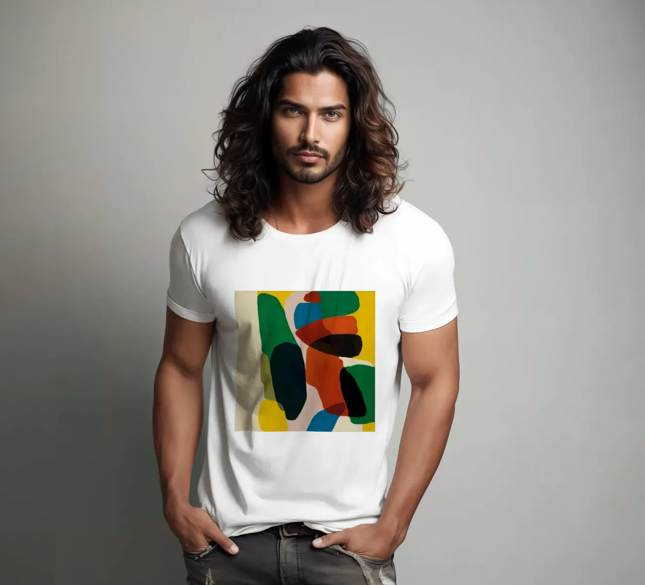 Earthen Form Collage t-shirt by Arcane Lines