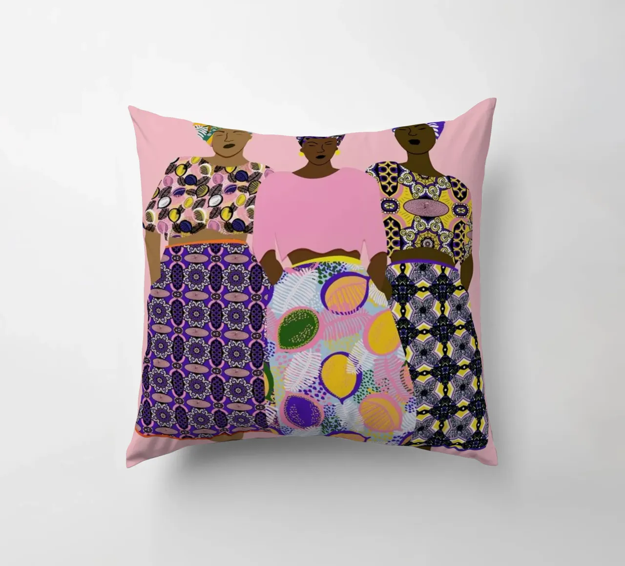 Grlz Band cuscino da Céleste Wallaert