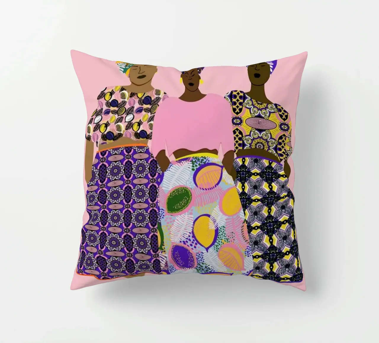 Grlz Band cuscino da Céleste Wallaert