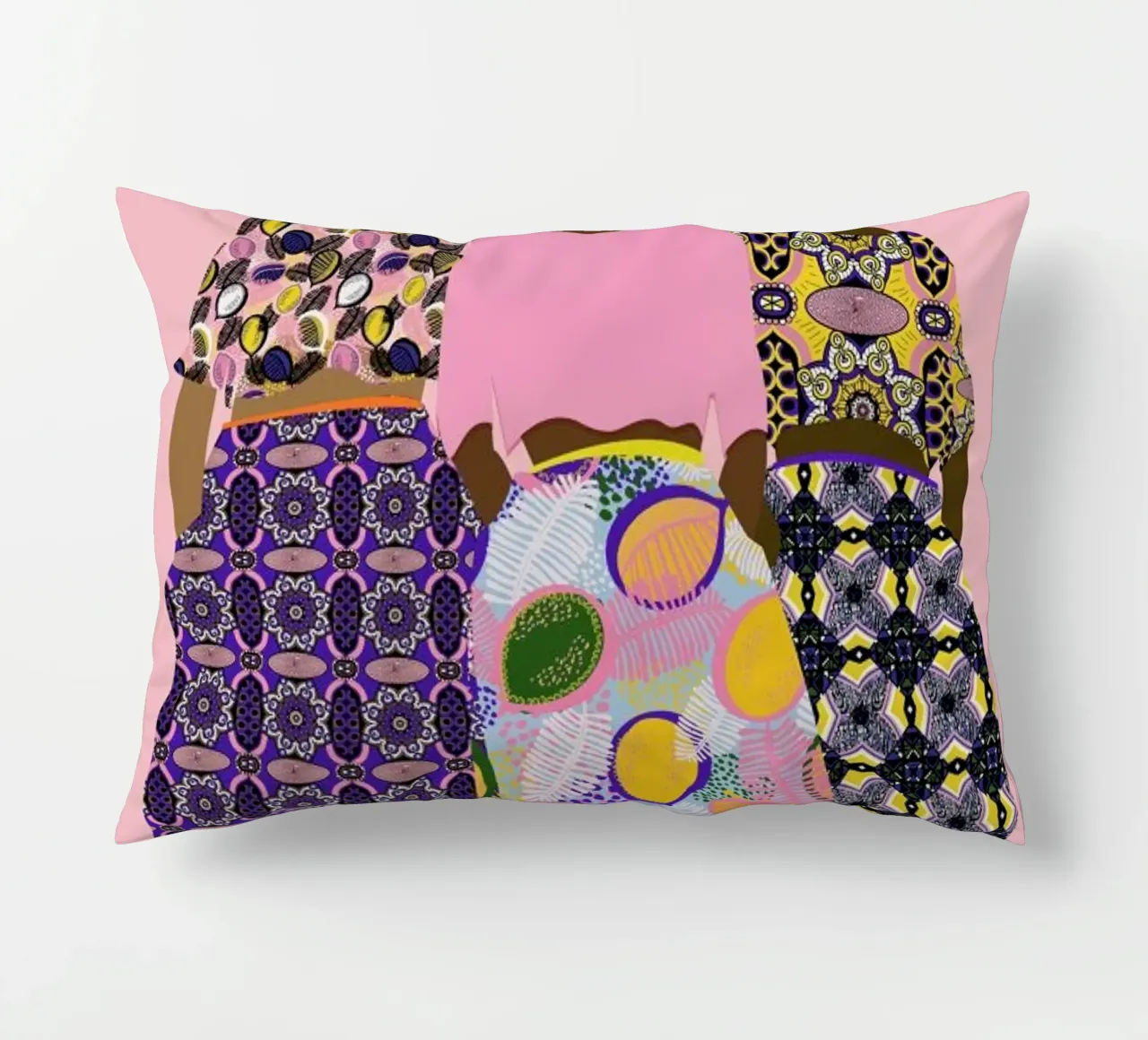 Grlz Band cuscino da Céleste Wallaert