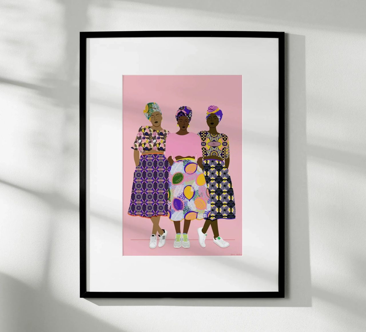 Grlz Band poster da Céleste Wallaert