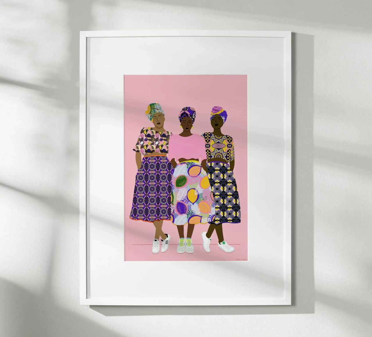 Grlz Band poster da Céleste Wallaert