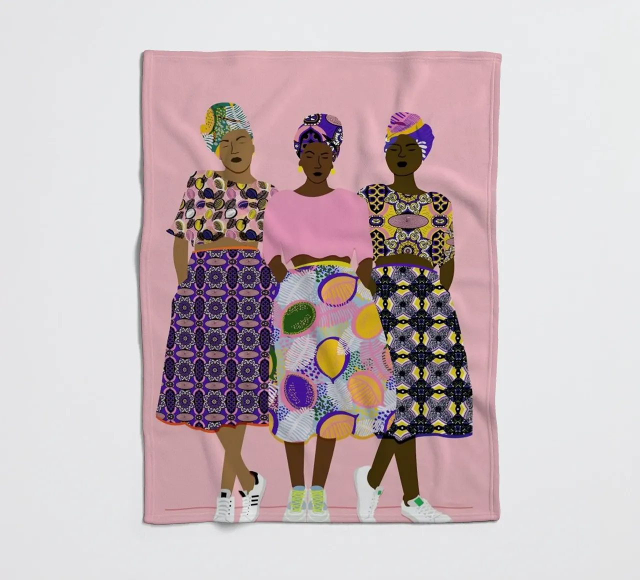 Grlz Band coperta in pile da Céleste Wallaert