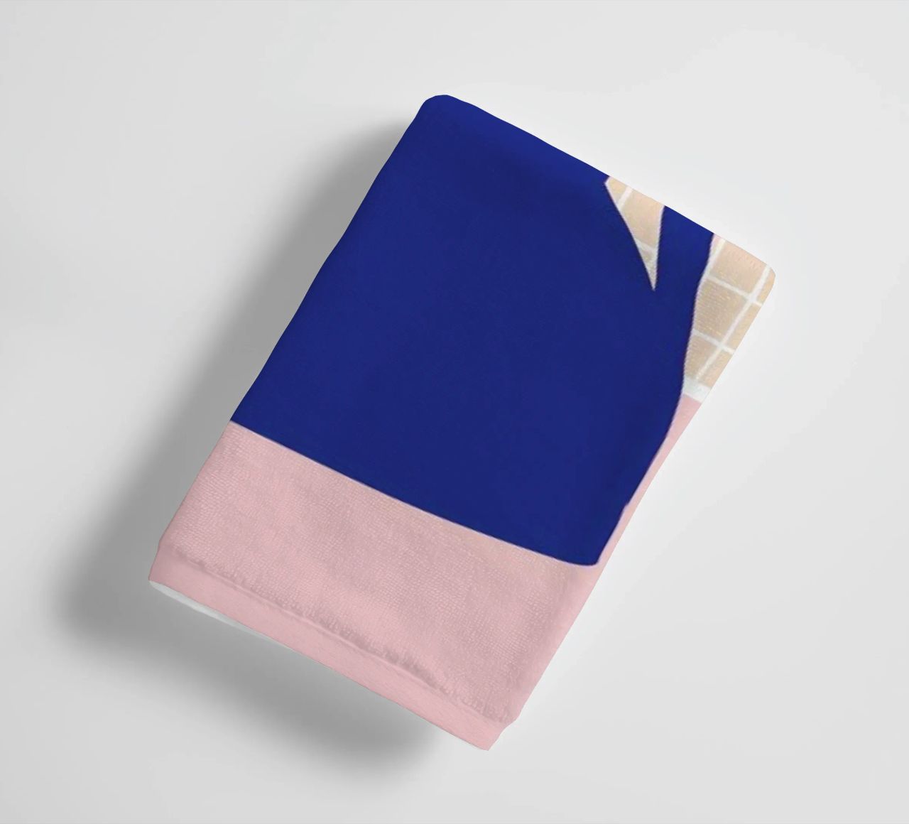 Vase and Checkers towel by Pure