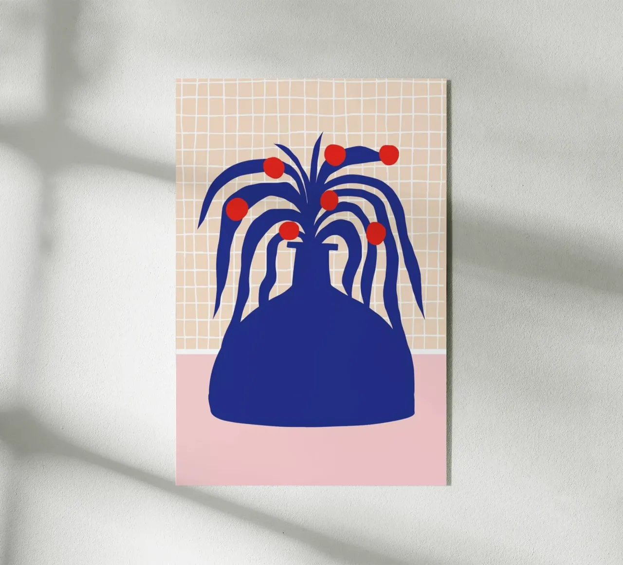 Vase and Checkers plexiglass da Pure