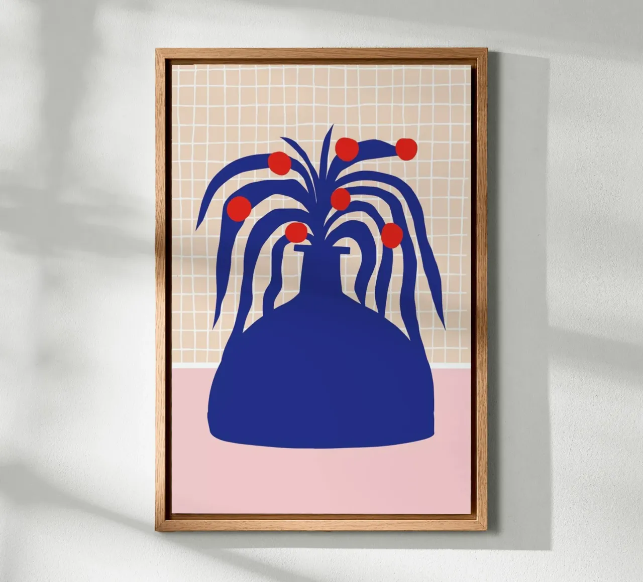 Vase and Checkers alluminio dibond da Pure
