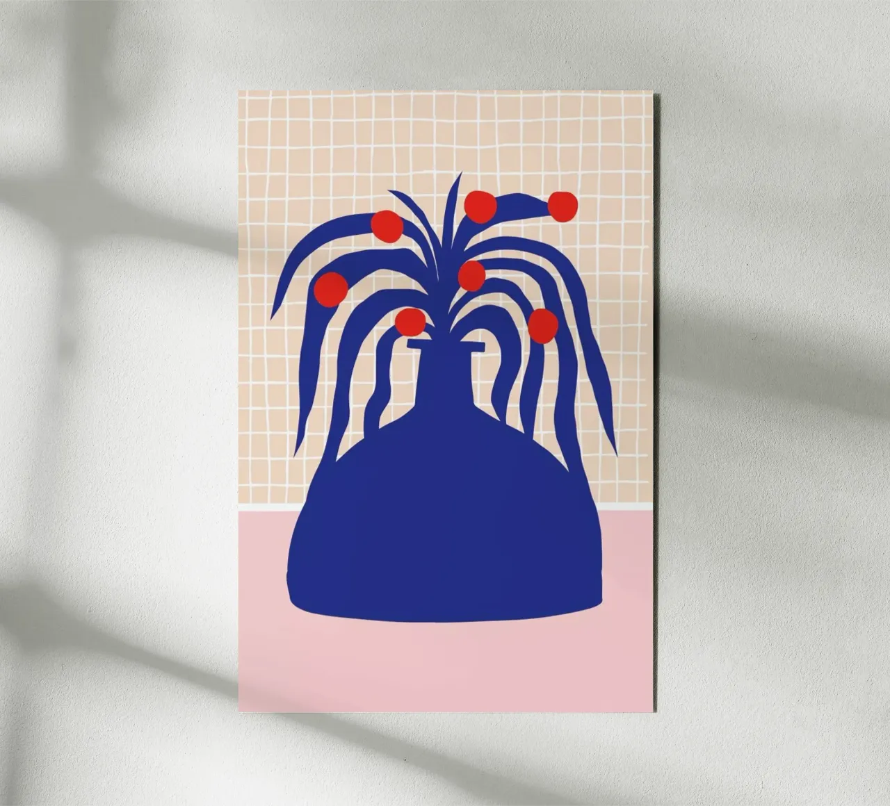 Vase and Checkers alluminio dibond da Pure