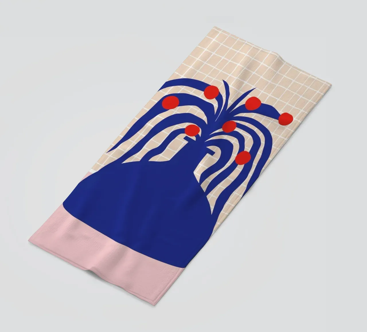 Vase and Checkers telo mare da Pure