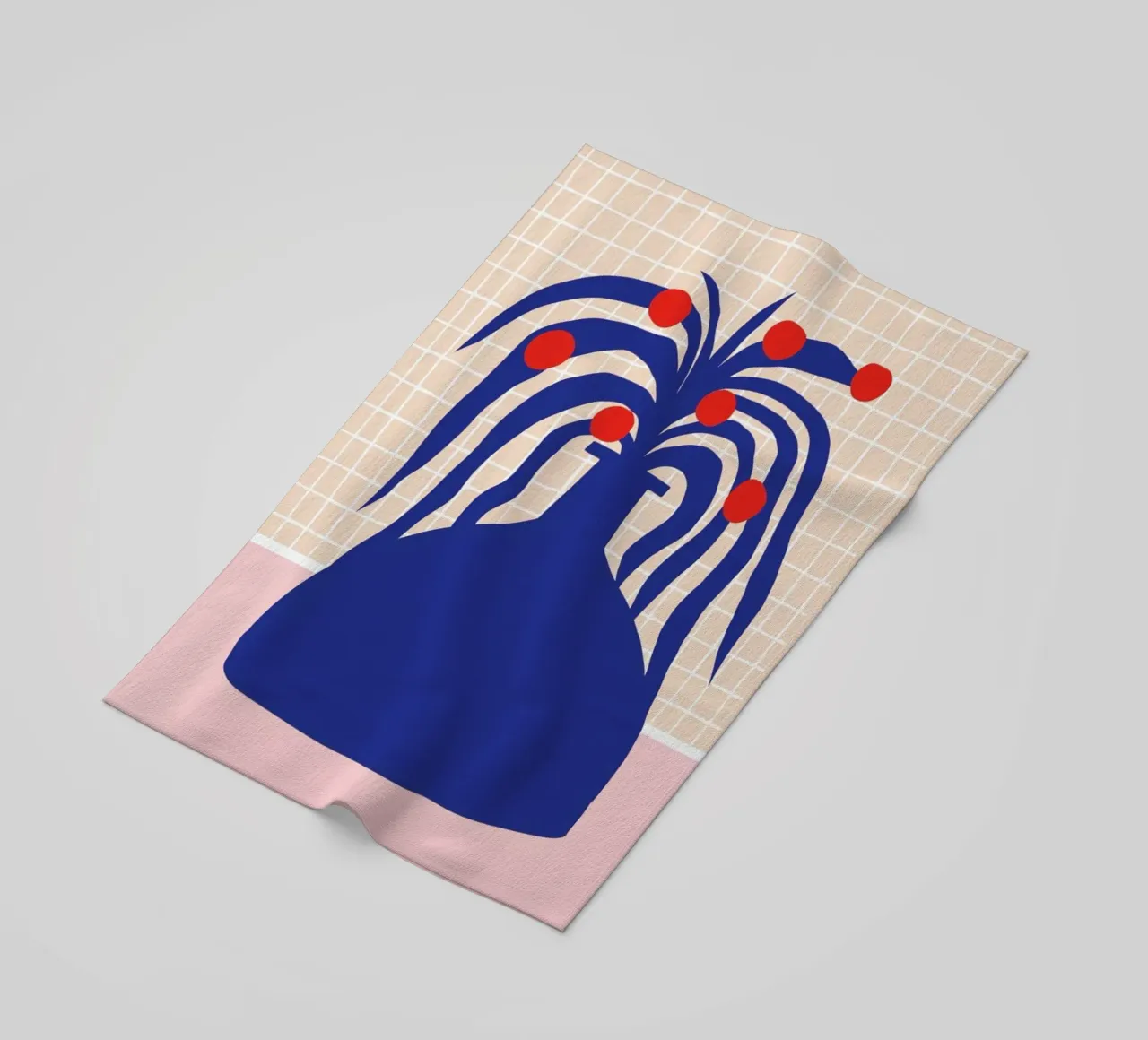 Vase and Checkers telo mare da Pure