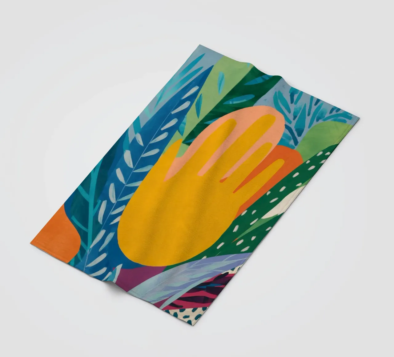 Mano d'oro coperta in pile da Arcane Lines
