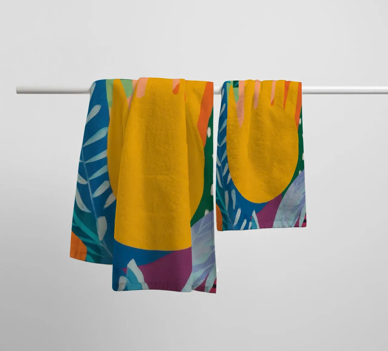 Mano d'oro asciugamano da bagno da Arcane Lines