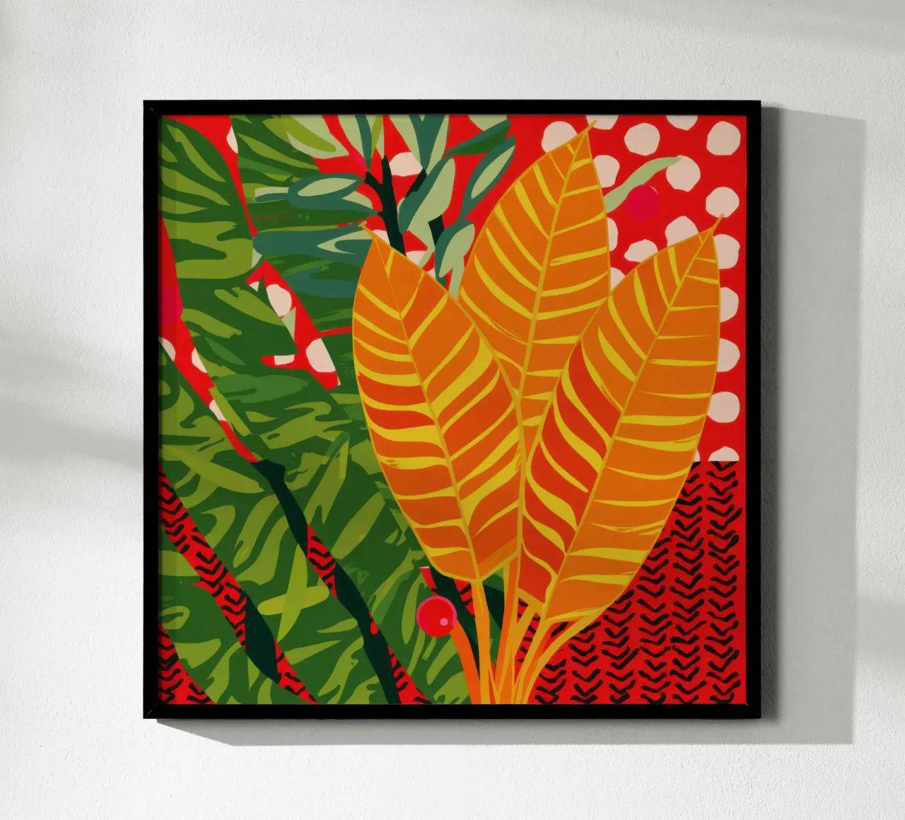 Fiamma cremisi tropicale carta hahnemühle da Arcane Lines