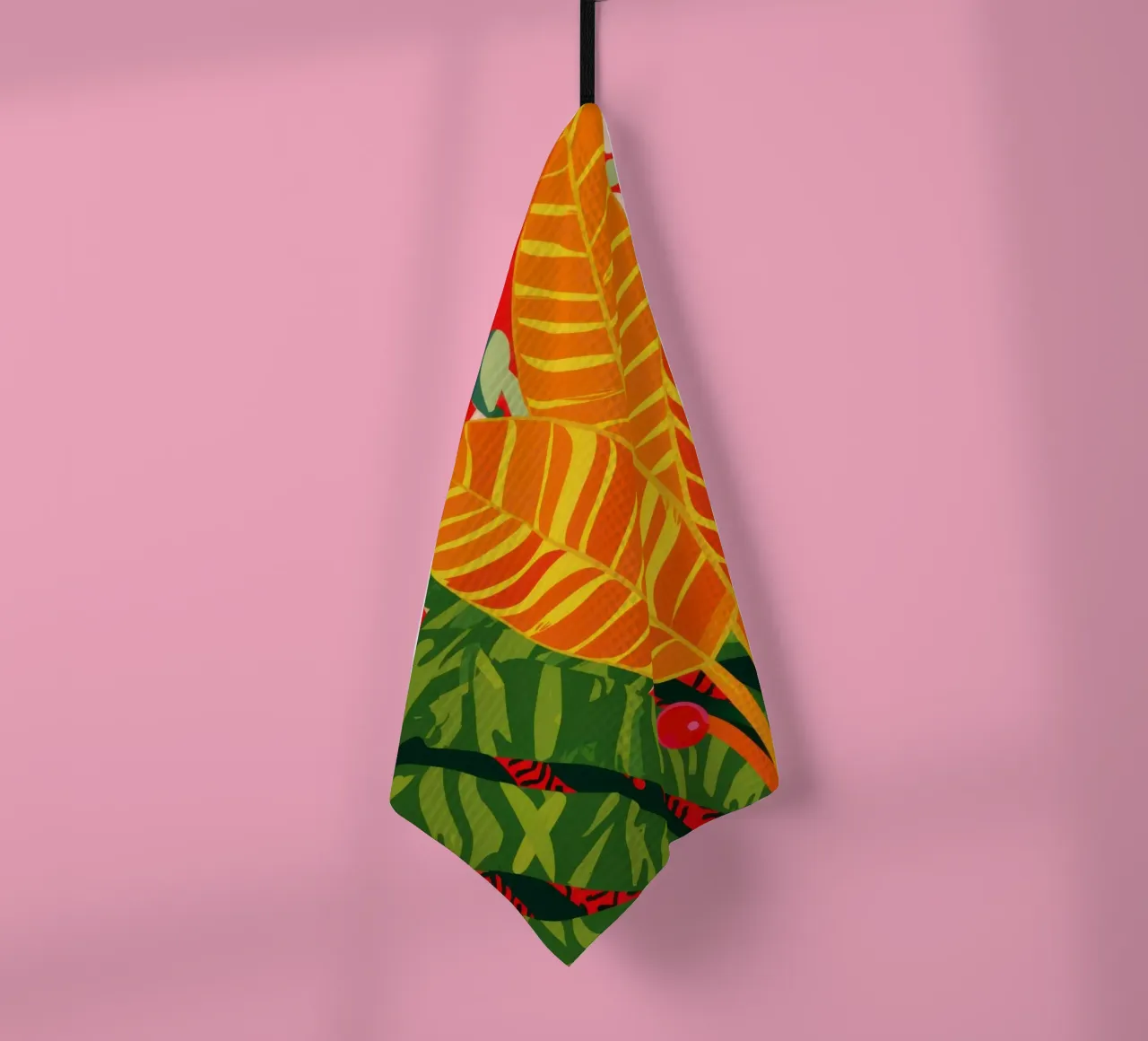 Fiamma cremisi tropicale canovaccio da cucina da Arcane Lines