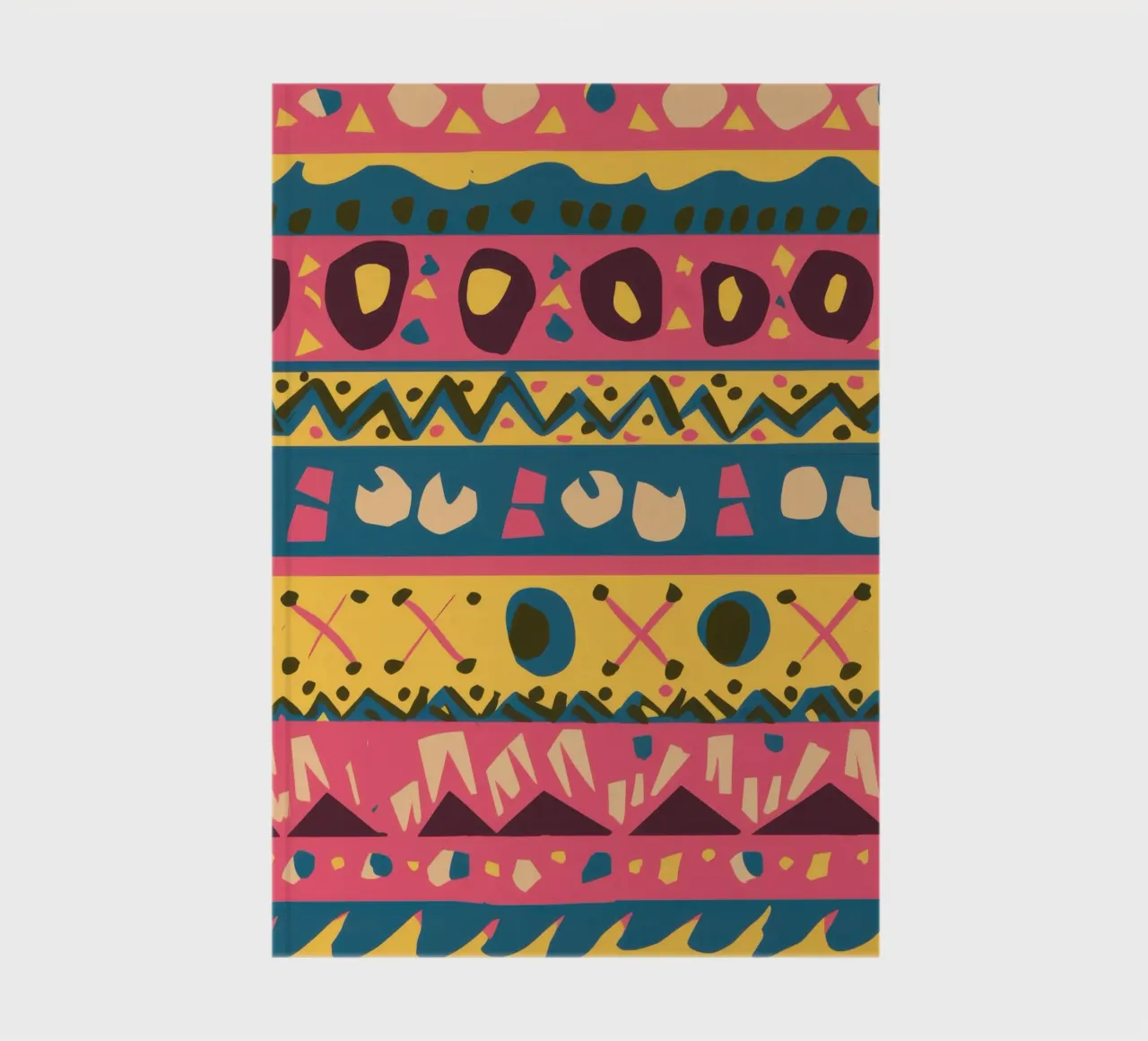Bohemian Pattern Rhythm notebook by Arcane Lines