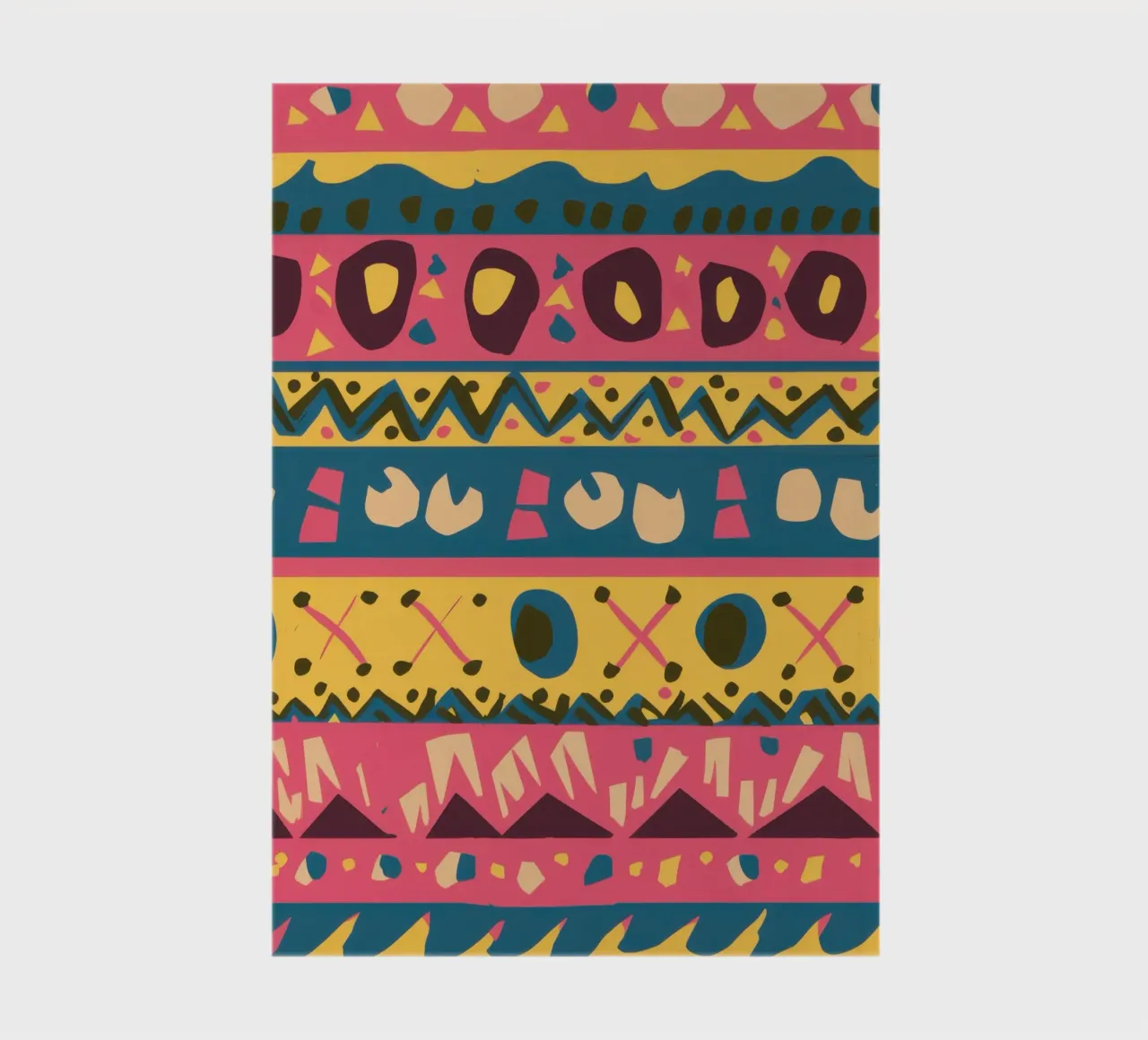 Bohemian Pattern Rhythm notebook by Arcane Lines