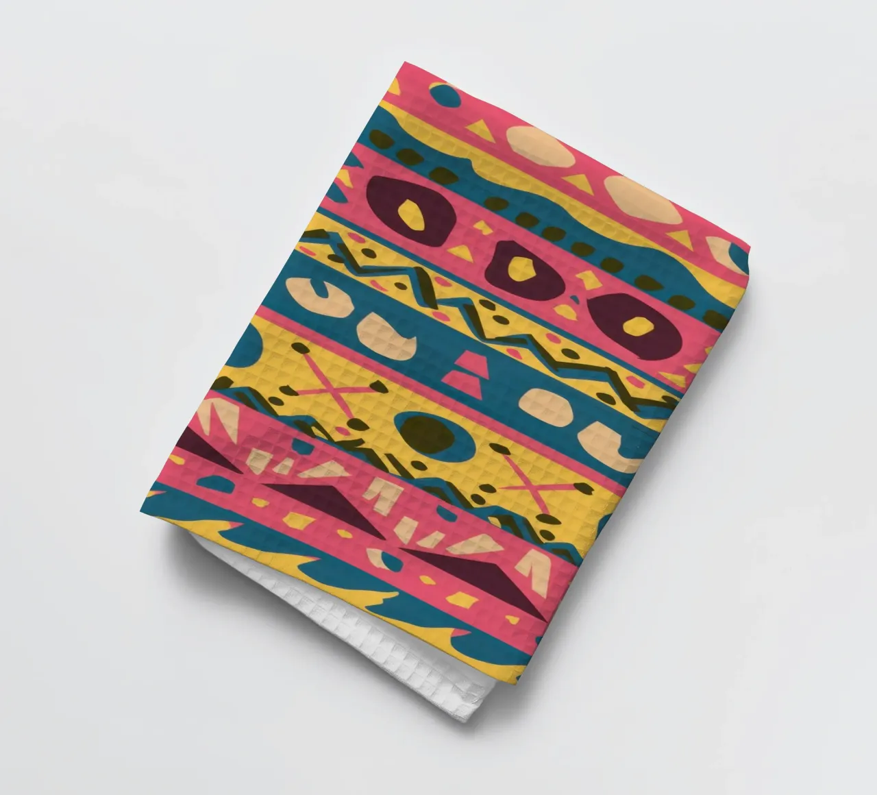 Bohemian Pattern Rhythm tea towel by Arcane Lines