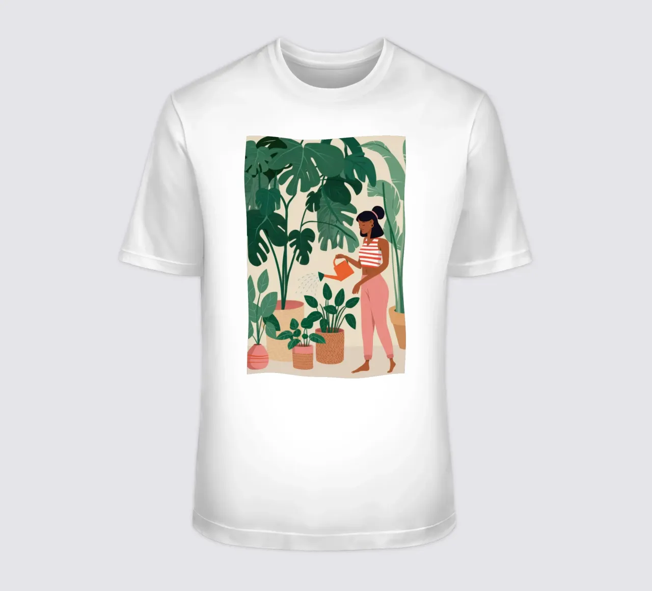 Curare una pianta t-shirt da Marigold Tiga
