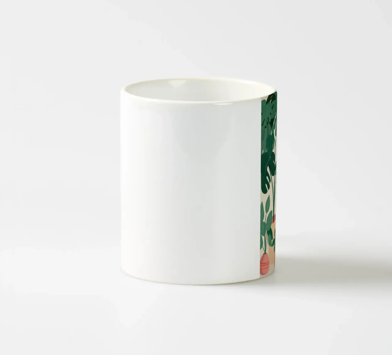 Curare una pianta tazza in ceramica da Marigold Tiga