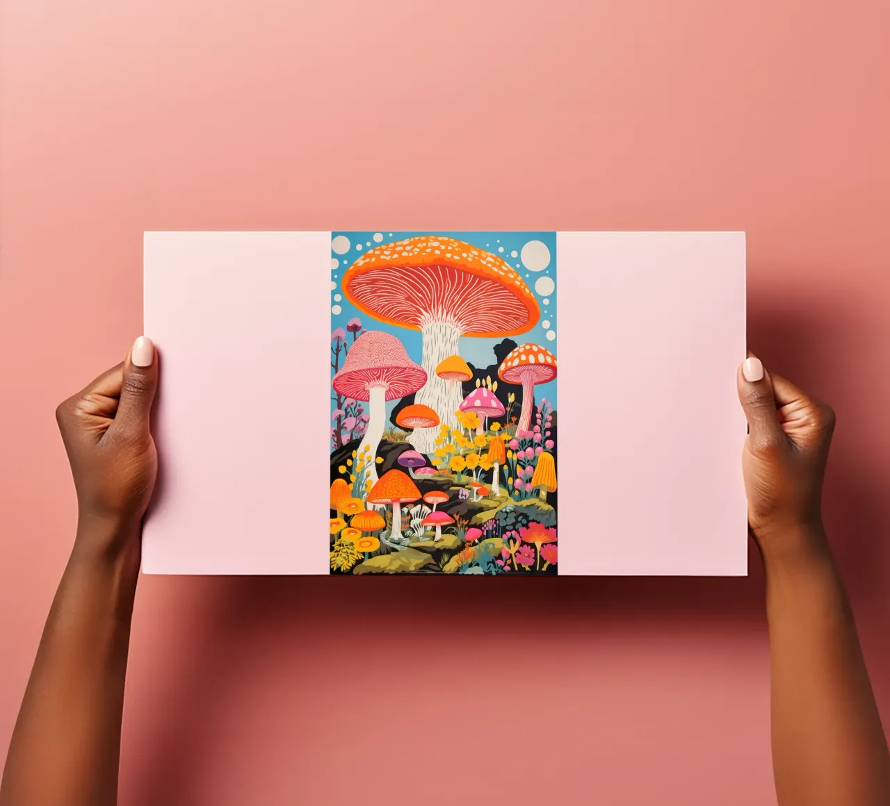 Psychedelic Forest sticker sheet by Studio Mooodz