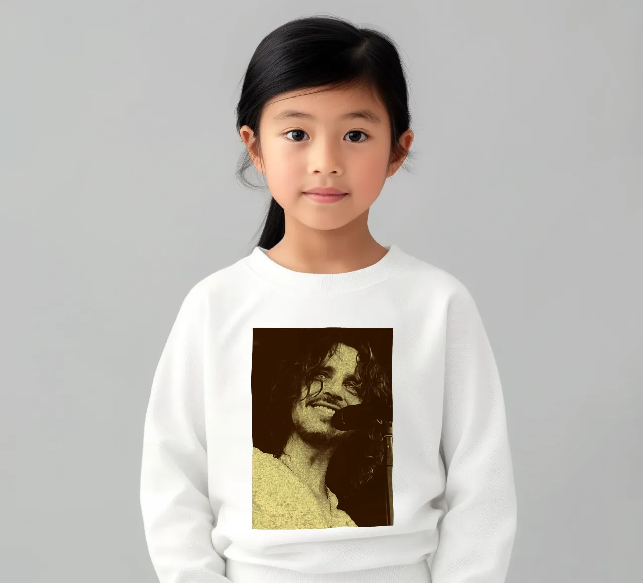 Sorriso di Chris Cornell felpa bambino da singpentinksale