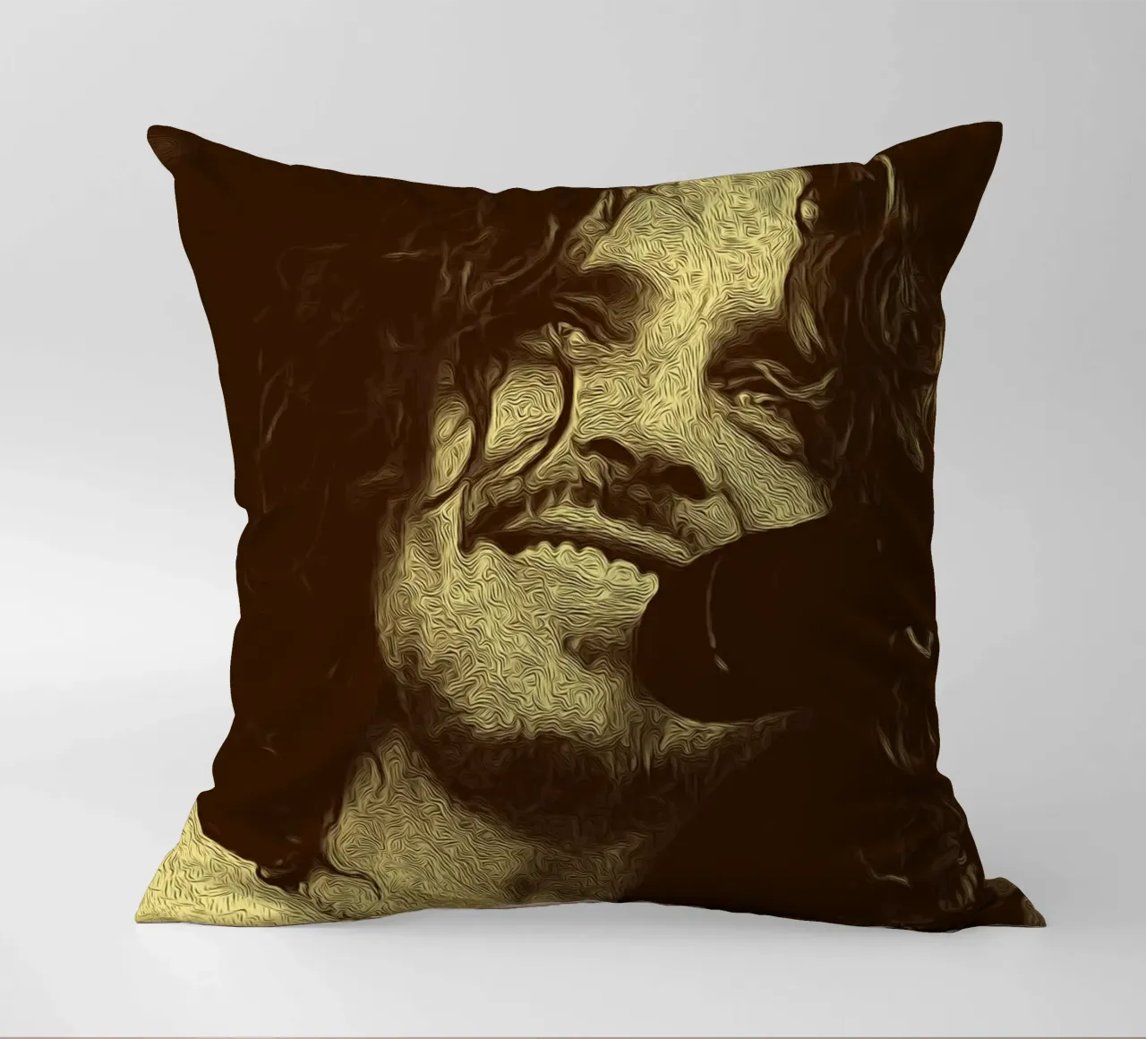 Sorriso di Chris Cornell cuscino da singpentinksale