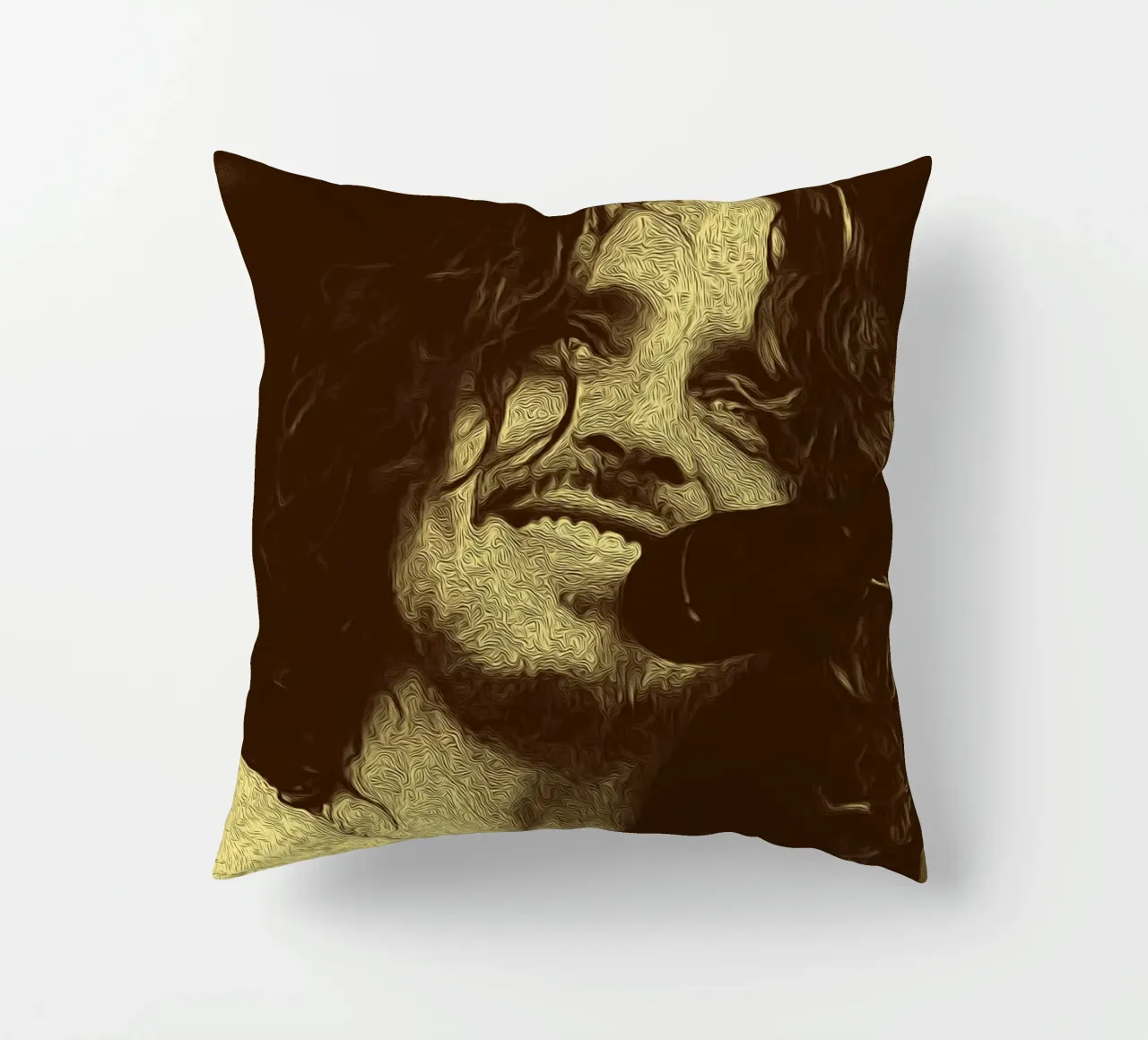 Sorriso di Chris Cornell cuscino da singpentinksale