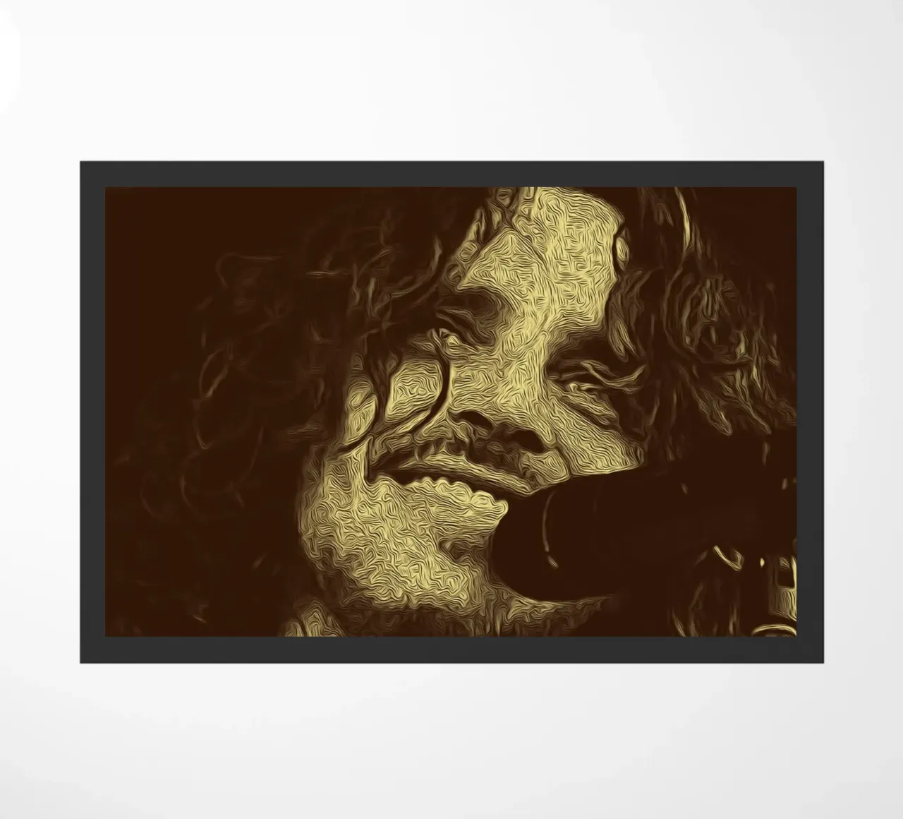 Sorriso di Chris Cornell zerbino da singpentinksale