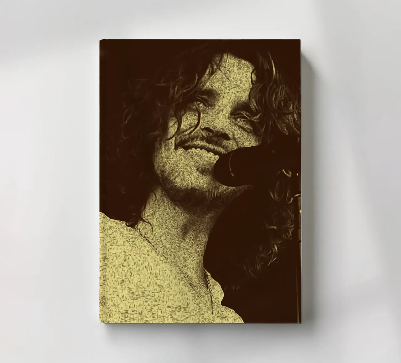 Chris Cornell Smile notebook by singpentinksale