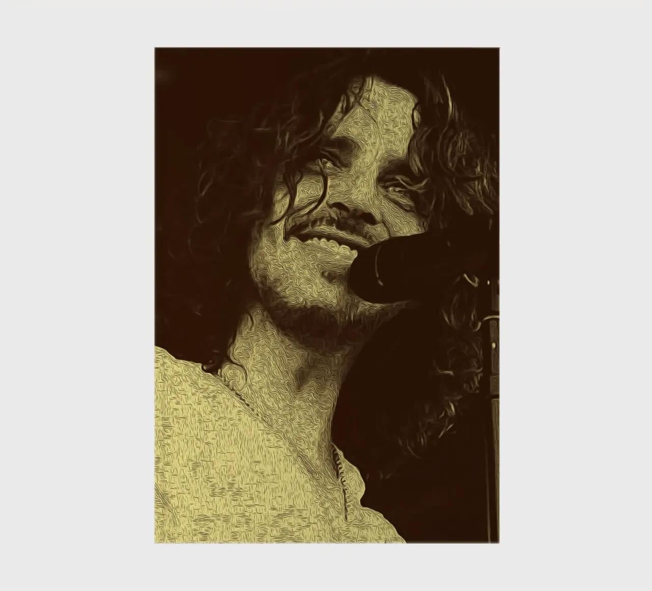 Chris Cornell Smile notebook by singpentinksale