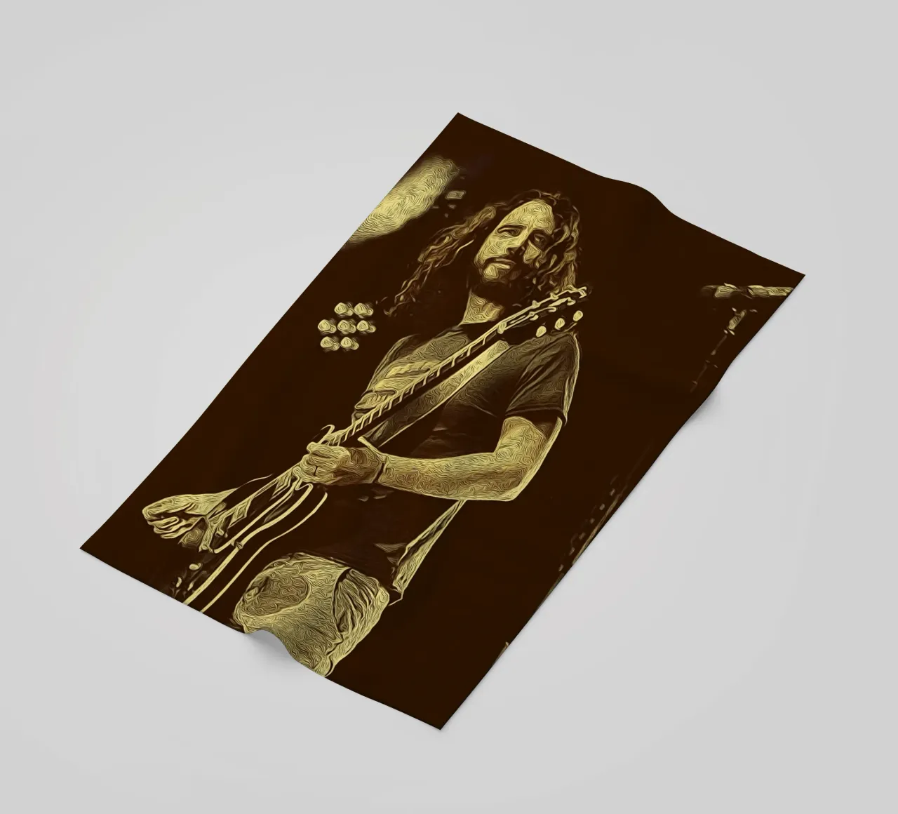 Chris Cornell 90s Grunge telo mare da singpentinksale