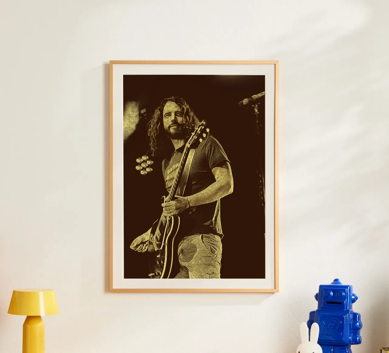 Chris Cornell 90s Grunge poster by singpentinksale