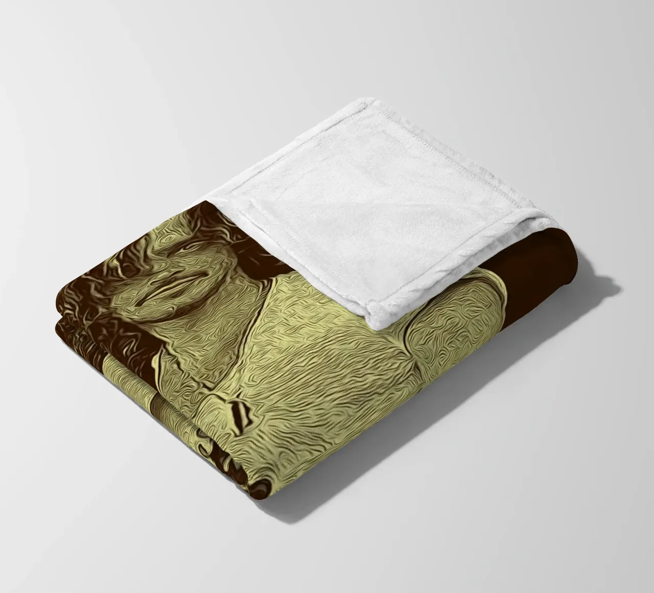 Chris Cornell musicista retrò coperta in pile da singpentinksale