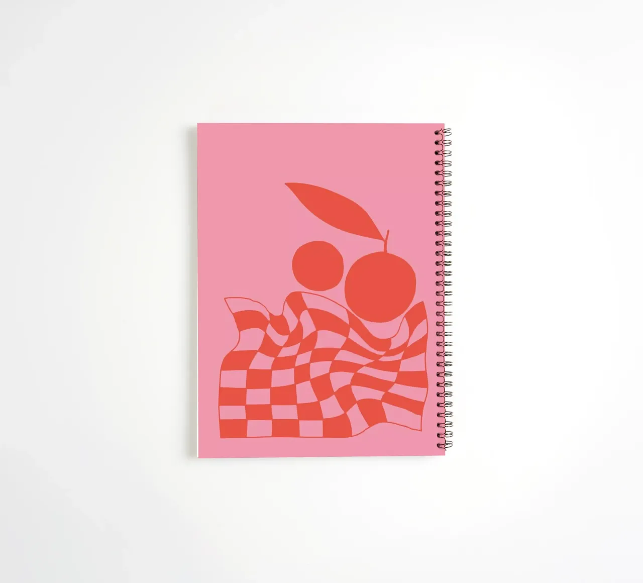 Pink Still Life spiral notebook by Pure