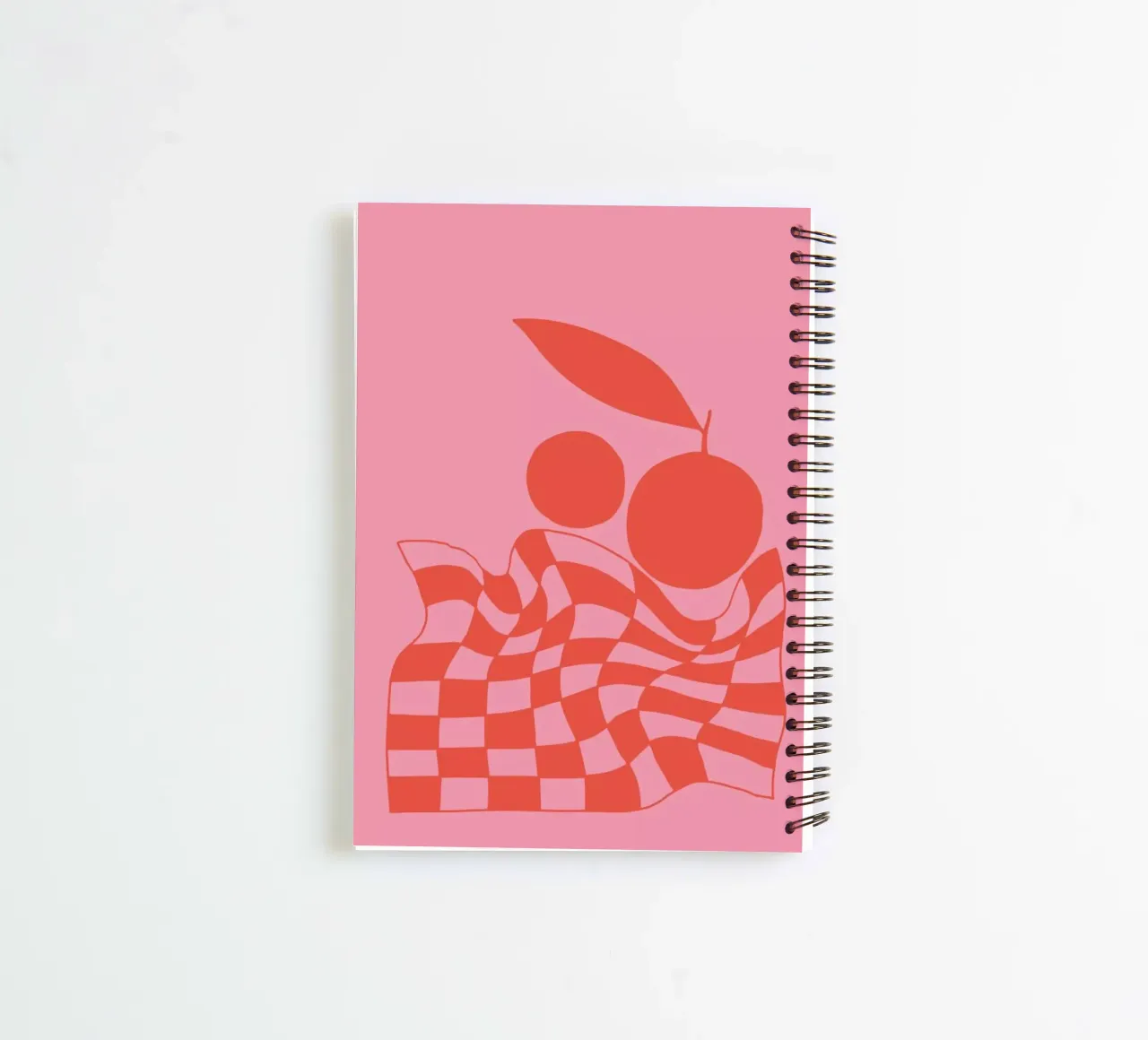 Pink Still Life spiral notebook by Pure
