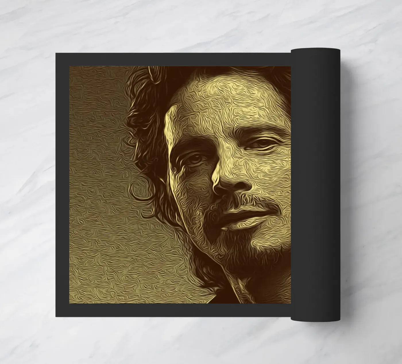 Leather & Fire deurmat van singpentinksale