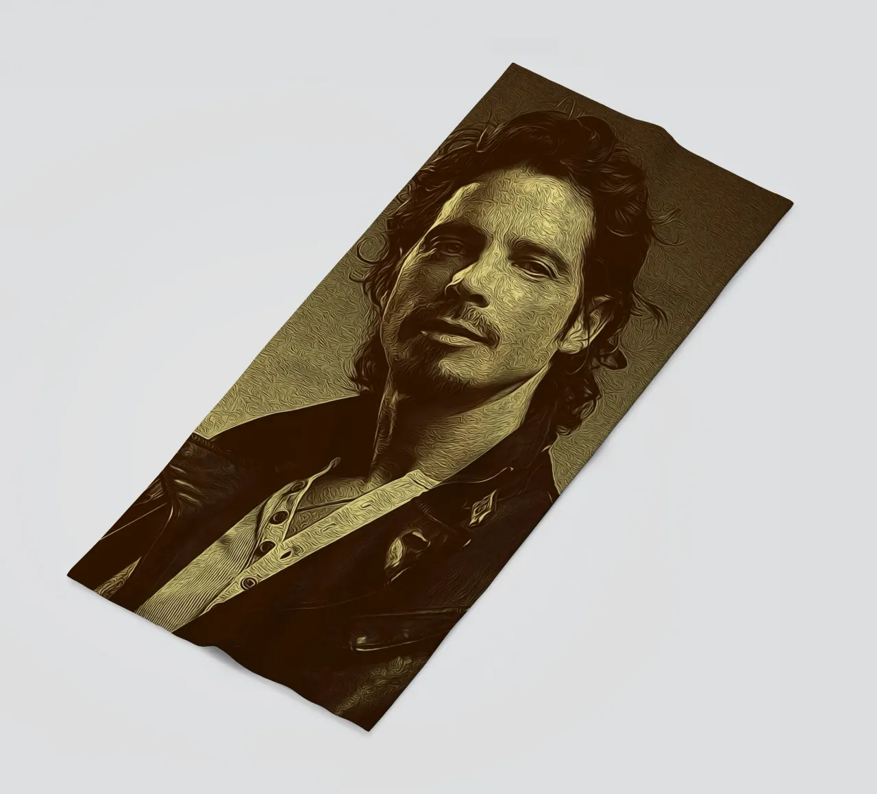 Pelle e fuoco telo mare da singpentinksale