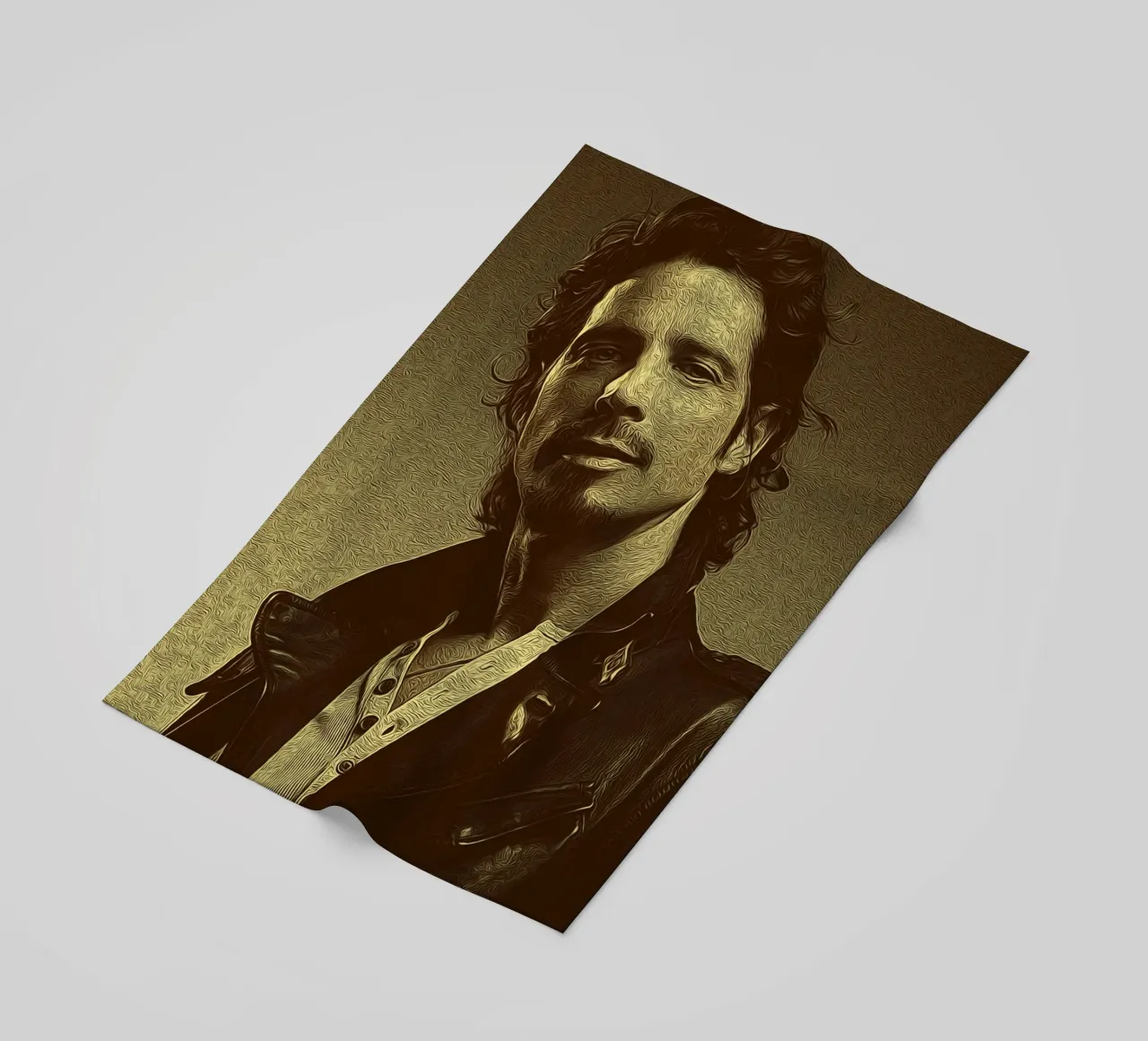 Pelle e fuoco telo mare da singpentinksale