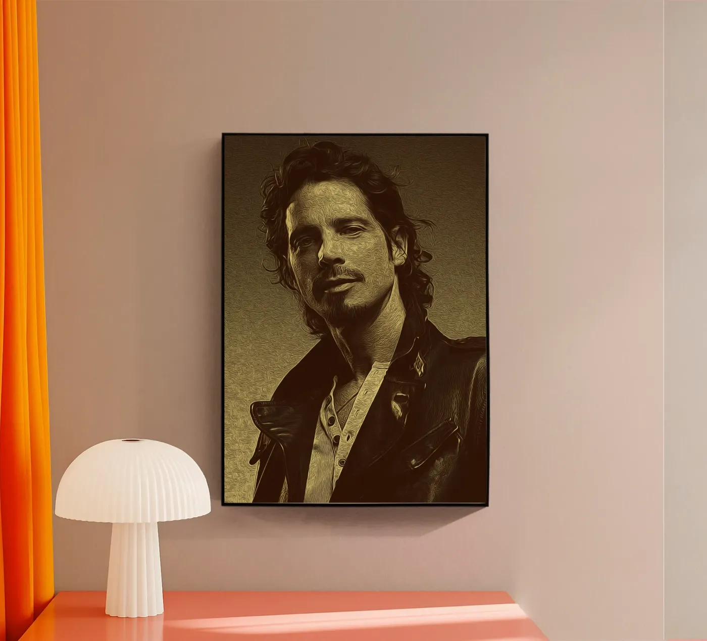 Leather & Fire acryl van singpentinksale