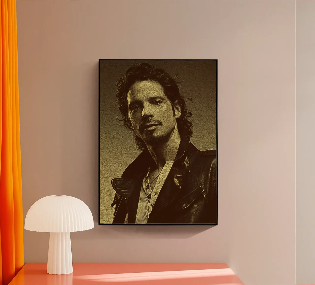 Pelle e fuoco plexiglass da singpentinksale