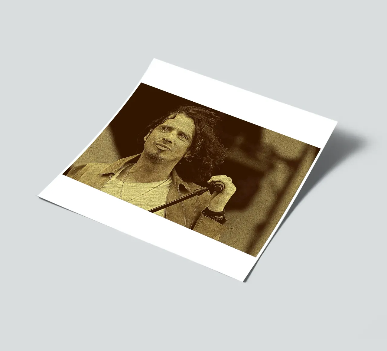 Eine eingefrorene Note der Emotion Stickerbogen von singpentinksale